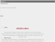 Tablet Screenshot of gleisatelier5.ch